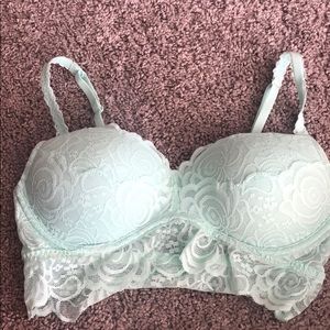 PINK lace bra
